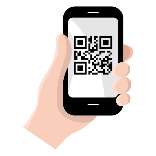 Phone scanning a QR code to onboard